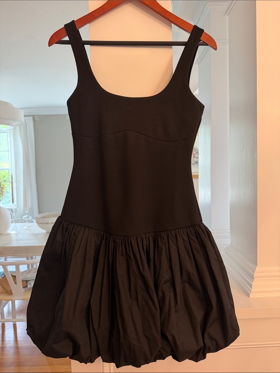 Mable Dresses & Skirts - Black Sleeveless Mini Dress with Gathered Bubble Skirt NWT